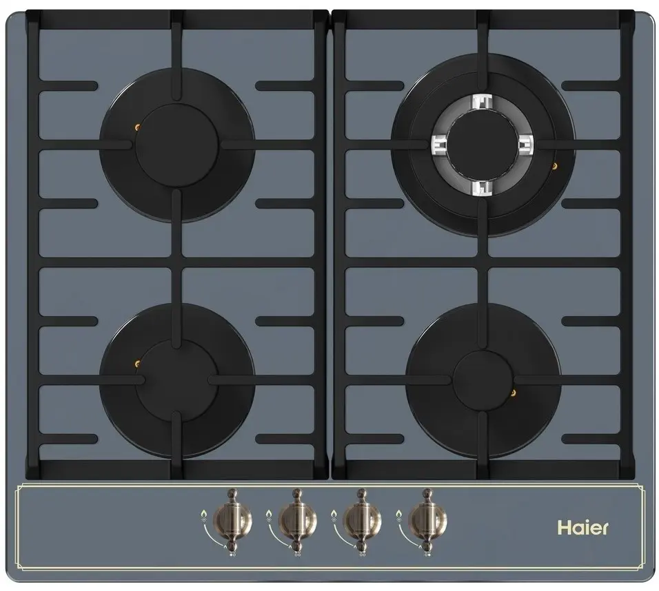 Газовая панель Haier HHX-M64ATQBB, серый