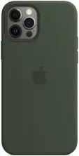Чехол Apple iPhone 12/12 Pro Silicone Case with MagSafe, зеленый на tehnoparc.md Чехол Apple iPhone 12/12 Pro Silicone Case with MagSafe, зеленый