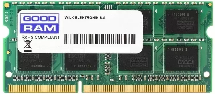 Оперативная память SO-DIMM Goodram 16GB DDR4-3200, CL22, 1024x8, 1.2V