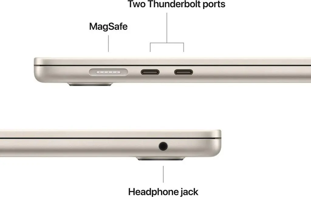 Ноутбук Apple MacBook Air MXD33RU/A (15.3"/M3/16GB/512GB), золотой на tehnoparc.md Ноутбук Apple MacBook Air MXD33RU/A (15.3"/M3/16GB/512GB), золотой
