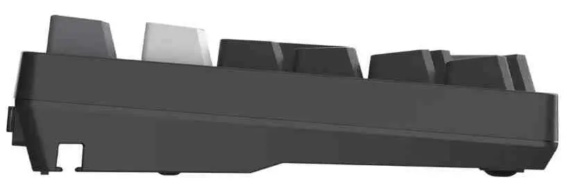 Tastatură Bloody WS98, gri/alb