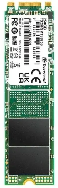 SSD накопитель Transcend TS250GMTS825S M.2 SATA, 250GB
