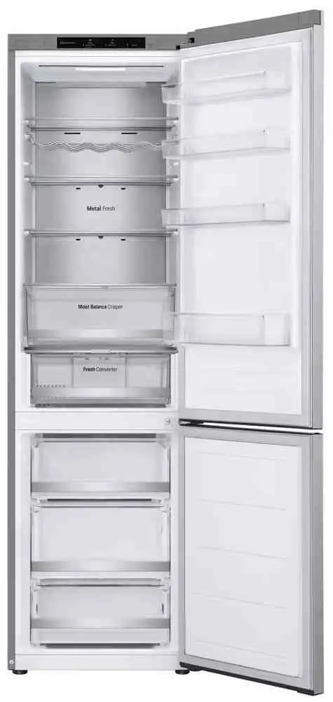 Холодильник LG GBV5240DPY, серебристый