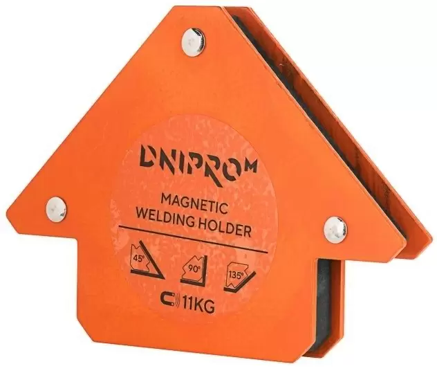 Магнитный держатель для сварки Dnipro-M MW-117, оранжевый