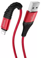 Cablu USB Hoco X38 Cool For Lightning, roșu