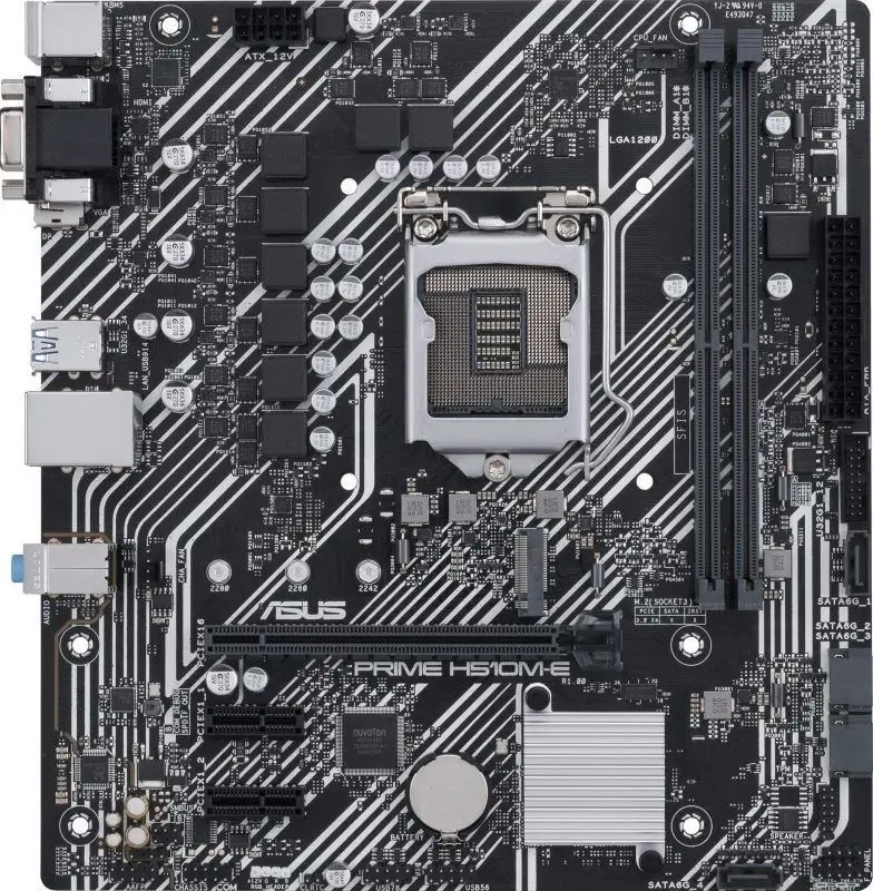Материнская плата Asus Prime H510M-E