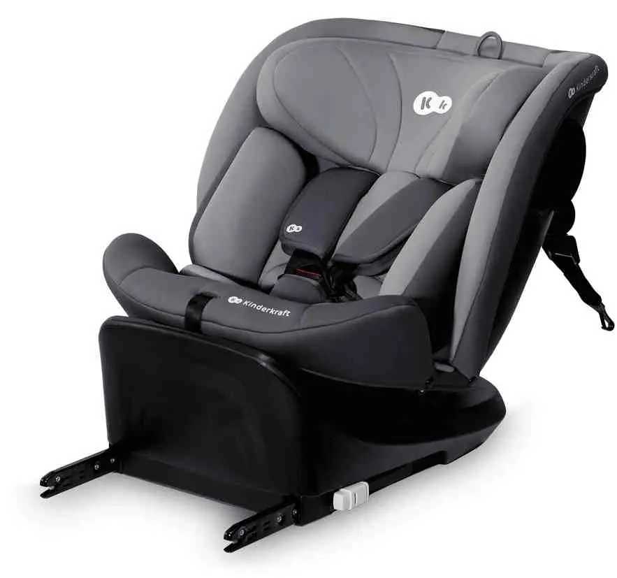 Детское автокресло KinderKraft i-Grow Pro i-Size, серый