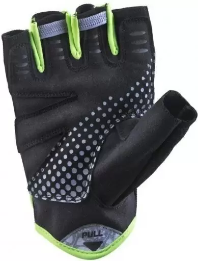 Перчатки для тренировок Spokey Elena II M, черный/зеленый