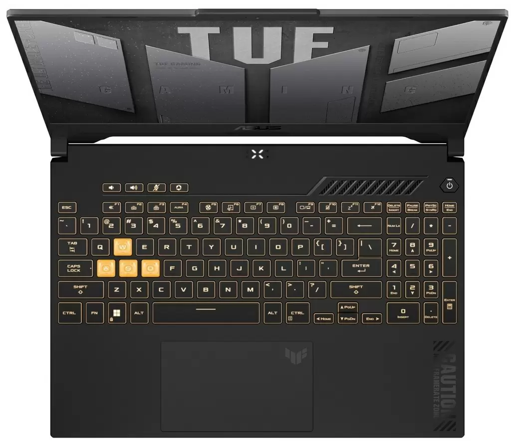 Ноутбук Asus TUF Gaming F15 FX507VU4 (15.6"/FHD/Core i7-13700H/16GB/1TB/GeForce RTX 4050 6GB), серый
