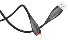 Cablu USB Hoco U71 Star For Lightning, negru
