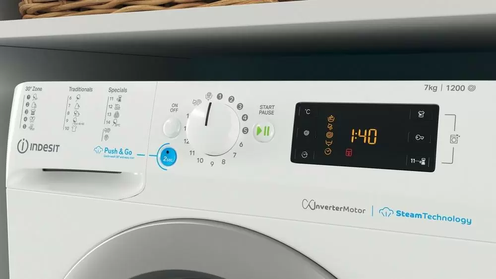 Стиральная машина Indesit BWSE 71295X WSV, белый