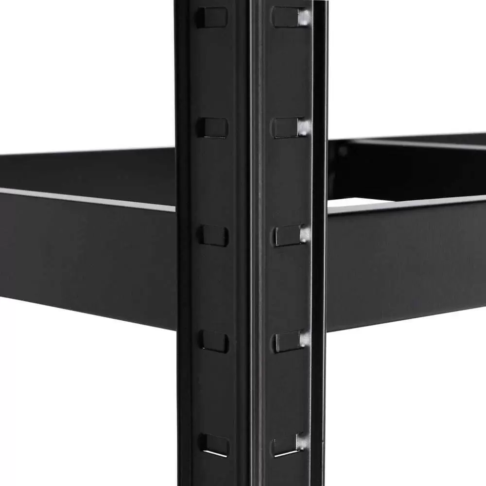 Etajeră FunFit Metal Storage 150x75x30cm, negru