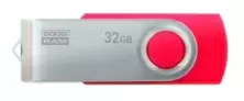 Flash USB Goodram UTS3 32GB, roșu/argintiu
