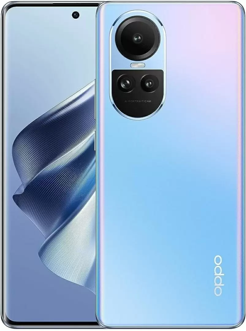 Smartphone Oppo Reno10 8GB/256GB, albastru deschis