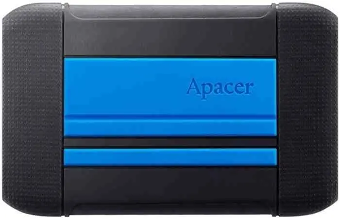 Disc rigid extern Apacer AC633 2Tb, negru/albastru