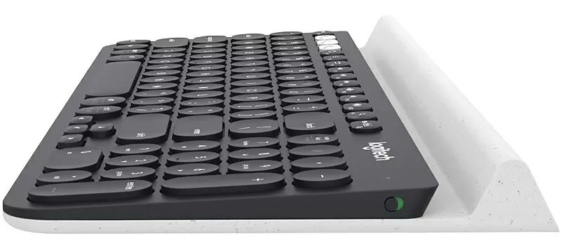 Tastatură Logitech K780 Multi-Device Wireless Keyboard, gri/alb