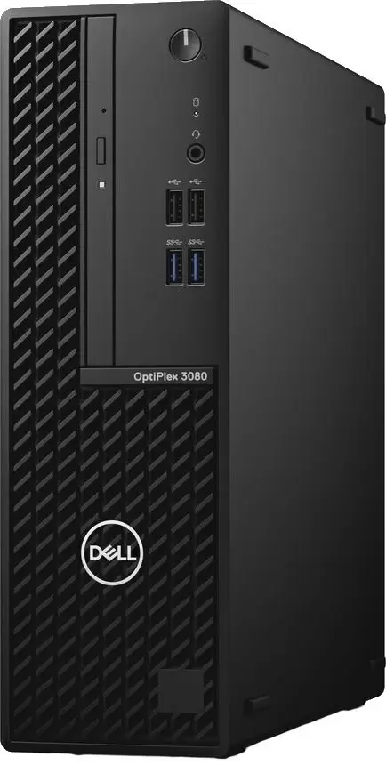 Системный блок Dell Optiplex 3080 SFF (Core i3-10105/8GB/256GB/Intel UHD), черный