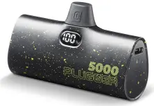 Acumulator extern Cellularline PLUGGER 5000mAh, negru
