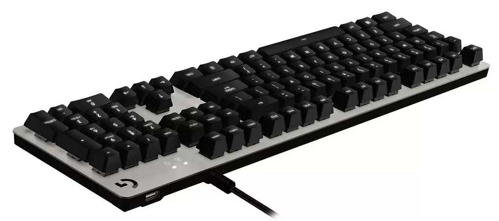 Tastatură Logitech G413, argintiu