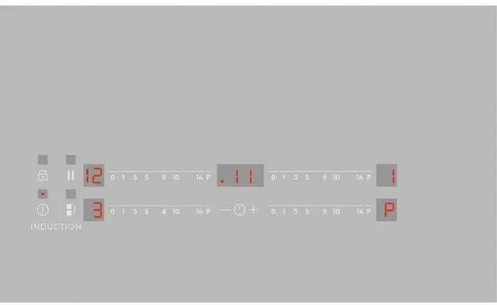 Plită incorporabilă cu inducție Electrolux EIV63440BS, argintiu