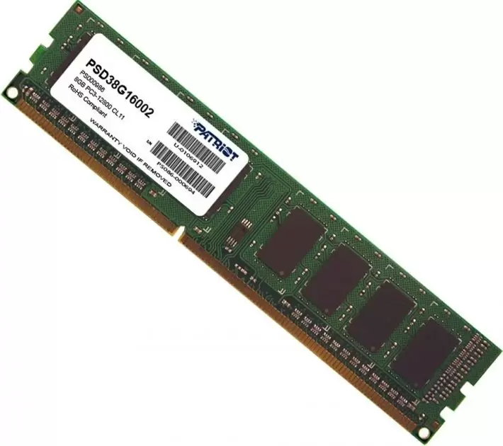 Оперативная память Patriot Sugnature Line 8GB DDR3-1600MHz, CL11, 1.5V