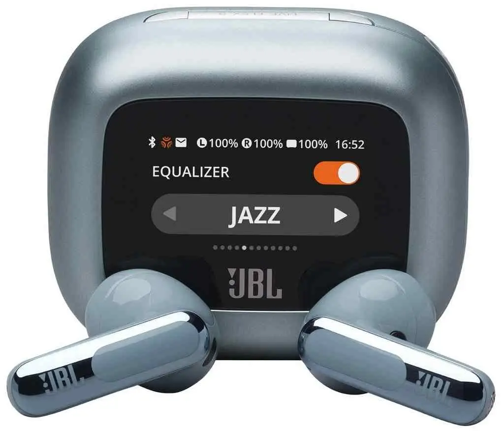 Căşti JBL LIVE Flex 3, albastru