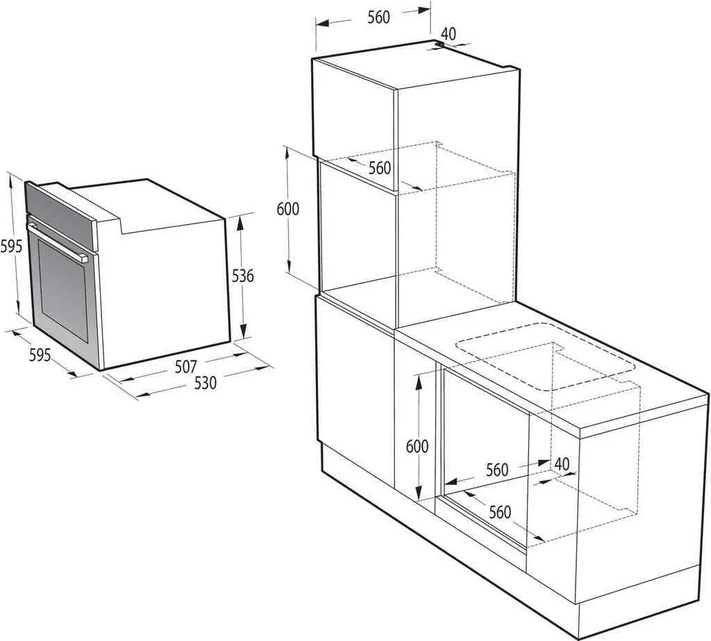 Cuptor electric Gorenje BO635E1B, negru pe tehnoparc.md Cuptor electric Gorenje BO635E1B, negru