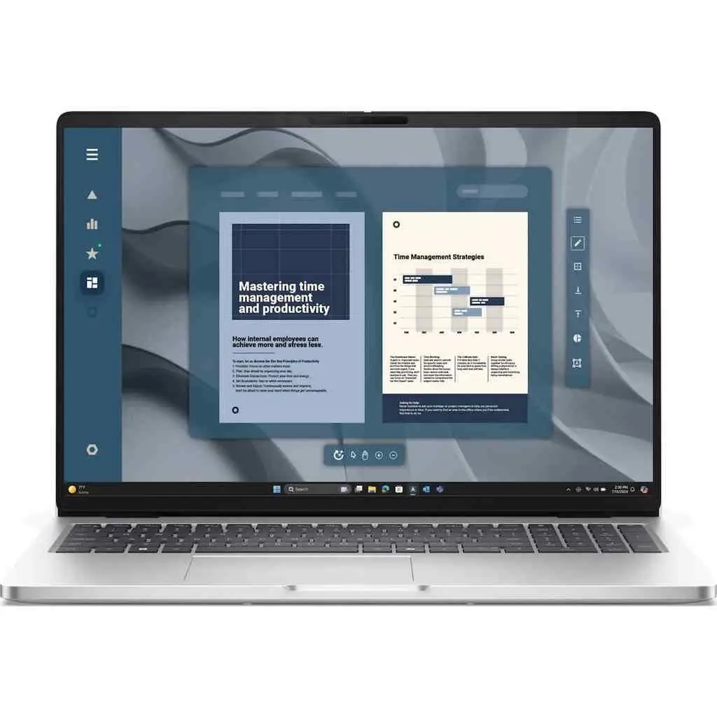 Ноутбук Dell Pro 16 PC16255 (16.0"/FHD+/Ryzen AI 5 PRO 340/16GB/512GB/Radeon Graphics/Win 11), серебристый на tehnoparc.md Ноутбук Dell Pro 16 PC16255 (16.0"/FHD+/Ryzen AI 5 PRO 340/16GB/512GB/Radeon Graphics/Win 11), серебристый