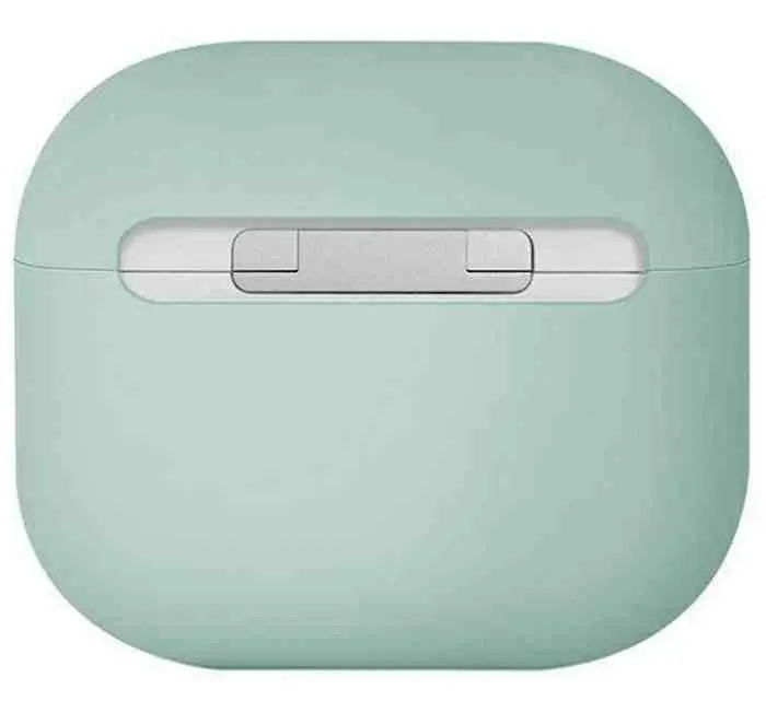 Чехол для наушников Uniq Lino Hybrid Mint for AirPods 3rd Gen, зеленый