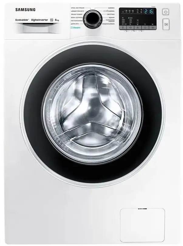 Maşină de spălat rufe Samsung WW62J42E0HWCE, alb