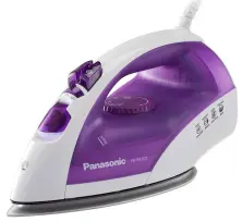 Fier de călcat Panasonic NI-E610TVTW, alb/violet pe tehnoparc.md Fier de călcat Panasonic NI-E610TVTW, alb/violet