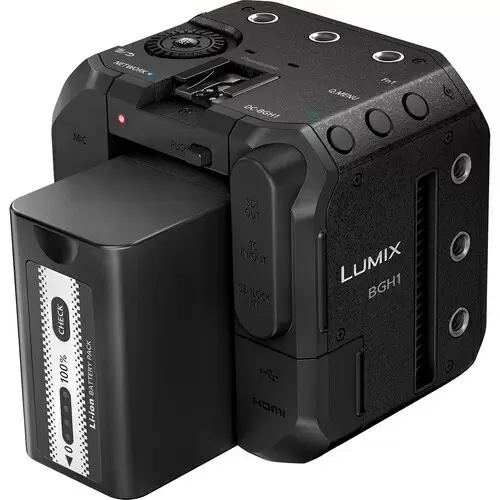 Видеокамера Panasonic DC-BGH1EE + Leica DG VarioElmarit 8-18mm f/2.8-4.0 ASPH, черный