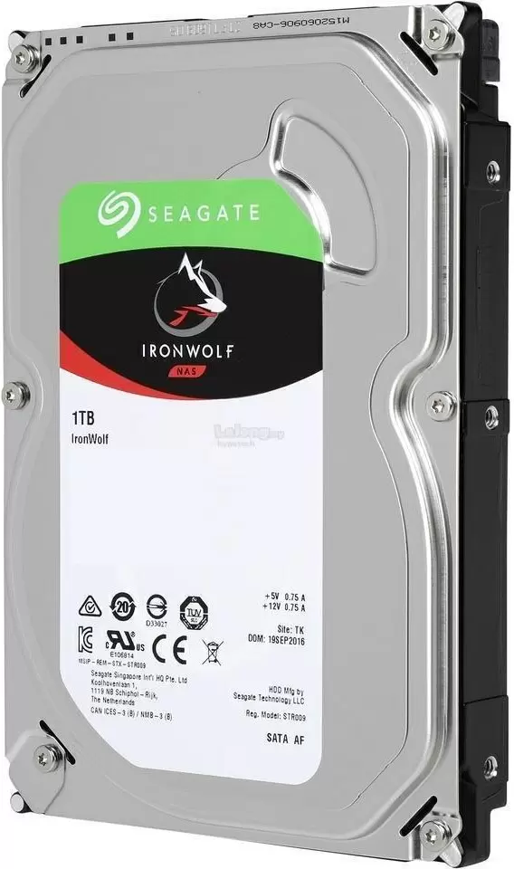 Жесткий диск Seagate IronWolf 3.5" ST1000VN002, 1TB