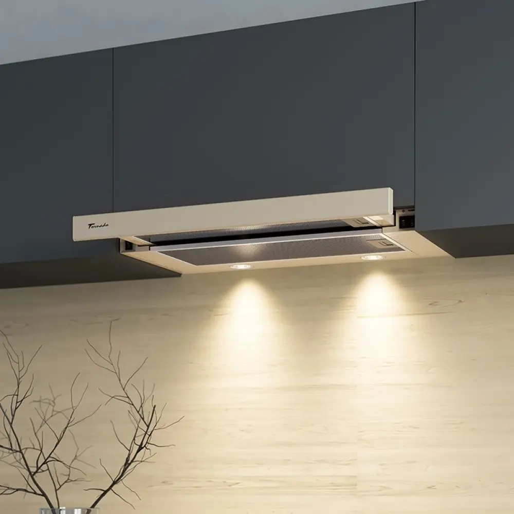 Hotă Tornado Storm 1200 (60) LED, bej