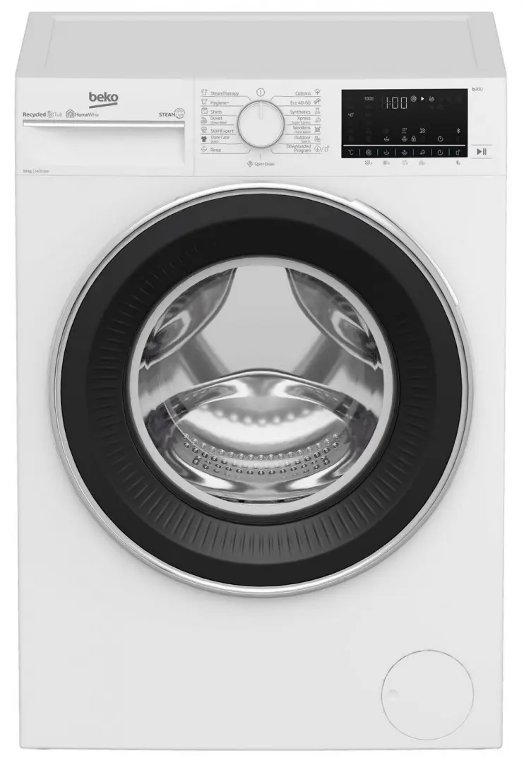Стиральная машина Beko B3WFU71042WB, белый на tehnoparc.md Стиральная машина Beko B3WFU71042WB, белый