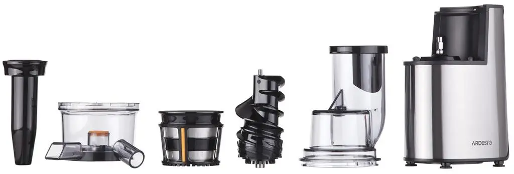 Pagina principală Catalog Electrocasnice Tehnică de bucătărie Storcătoare de suc Ardesto JEG-1330SL, negru/inox