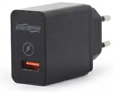 Зарядное устройство Energenie EG-UQC3-01, черный