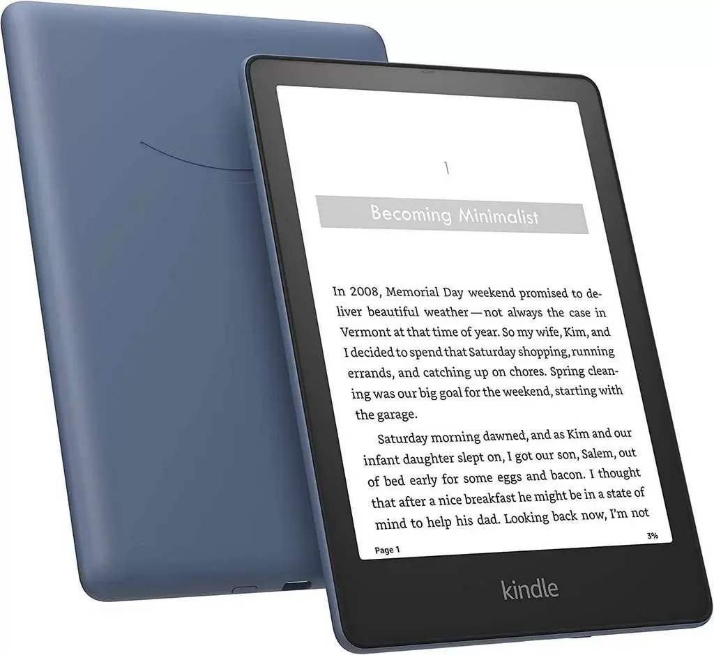 Электронная книга Amazon Kindle Paperwhite 2021 16ГБ, синий