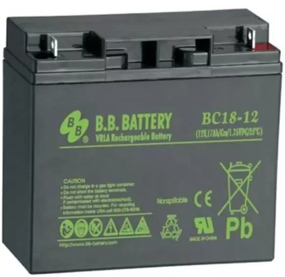 Аккумуляторная батарея BB Battery BC18-12