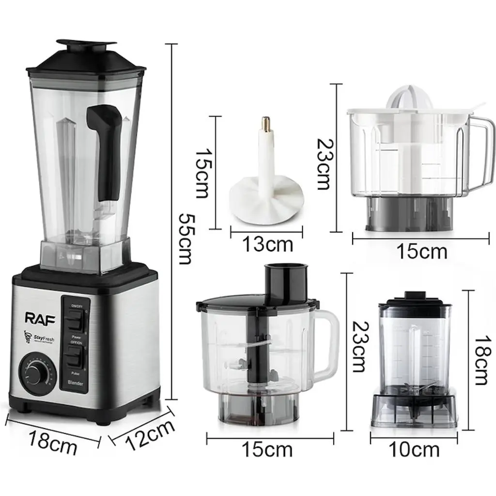 Blender Raf R.2880, inox pe tehnoparc.md Blender Raf R.2880, inox