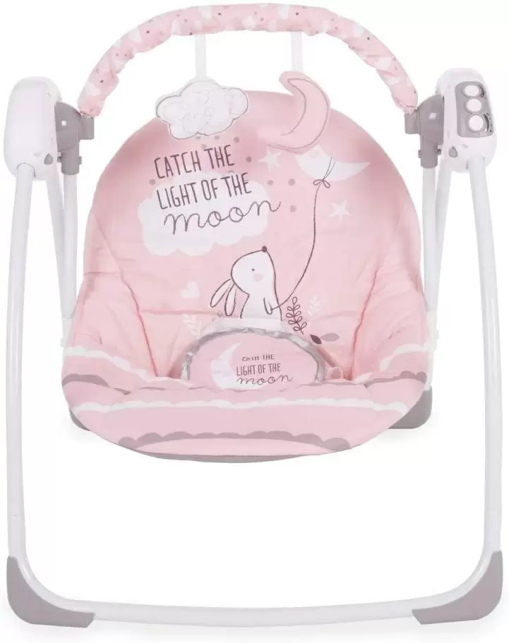 Детское кресло-качалка Kikka Boo Felice Rabbit, розовый