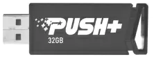 Flash USB Patriot Push+ 32GB, negru
