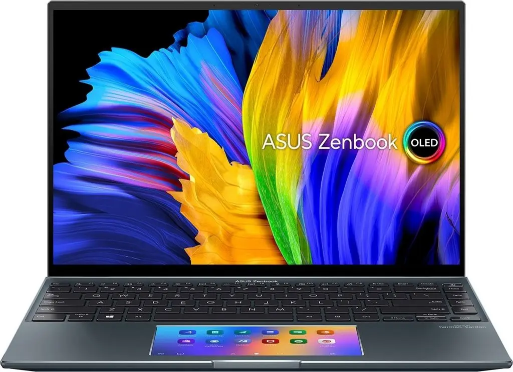 Laptop Asus Zenbook 14X UX5400EG (14"/4K/Core i7-1165G7/16GB/1TB/GeForce MX450 2GB/Win11), gri