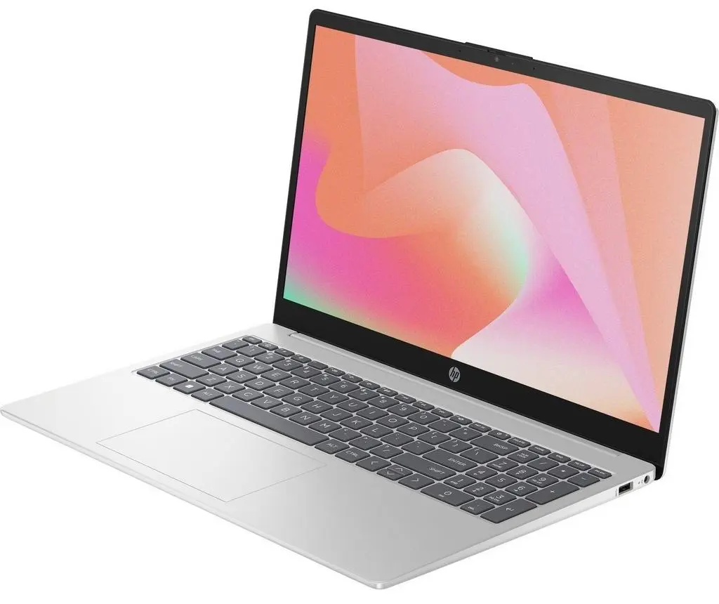 Laptop HP Laptop 15-fc0045ci (15.6"/FHD/Ryzen 7-7730U/16GB/512GB/AMD Radeon), argintiu