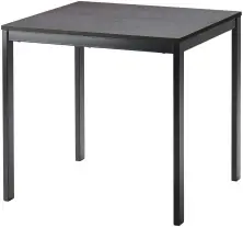 Стол IKEA Vangsta 80/120x70см, черный/темно-коричневый