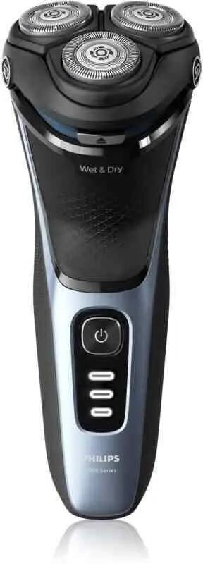 Aparat de ras Philips S3243/12, albastru deschis