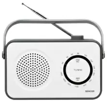 Radio portabil Sencor SRD 2100 W, negru/alb