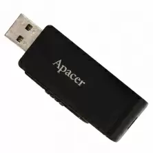 Flash USB Apacer AH350 16GB, negru/alb