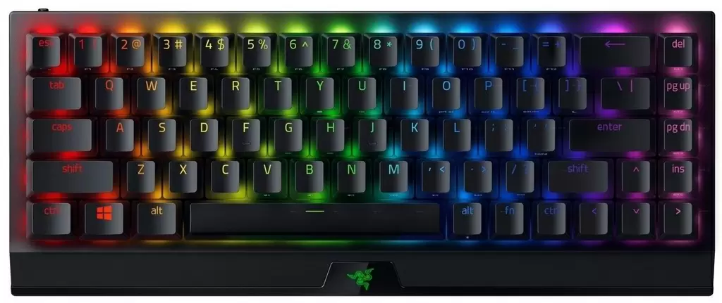 Клавиатура Razer BlackWidow V3 Mini HyperSpeed green, черный