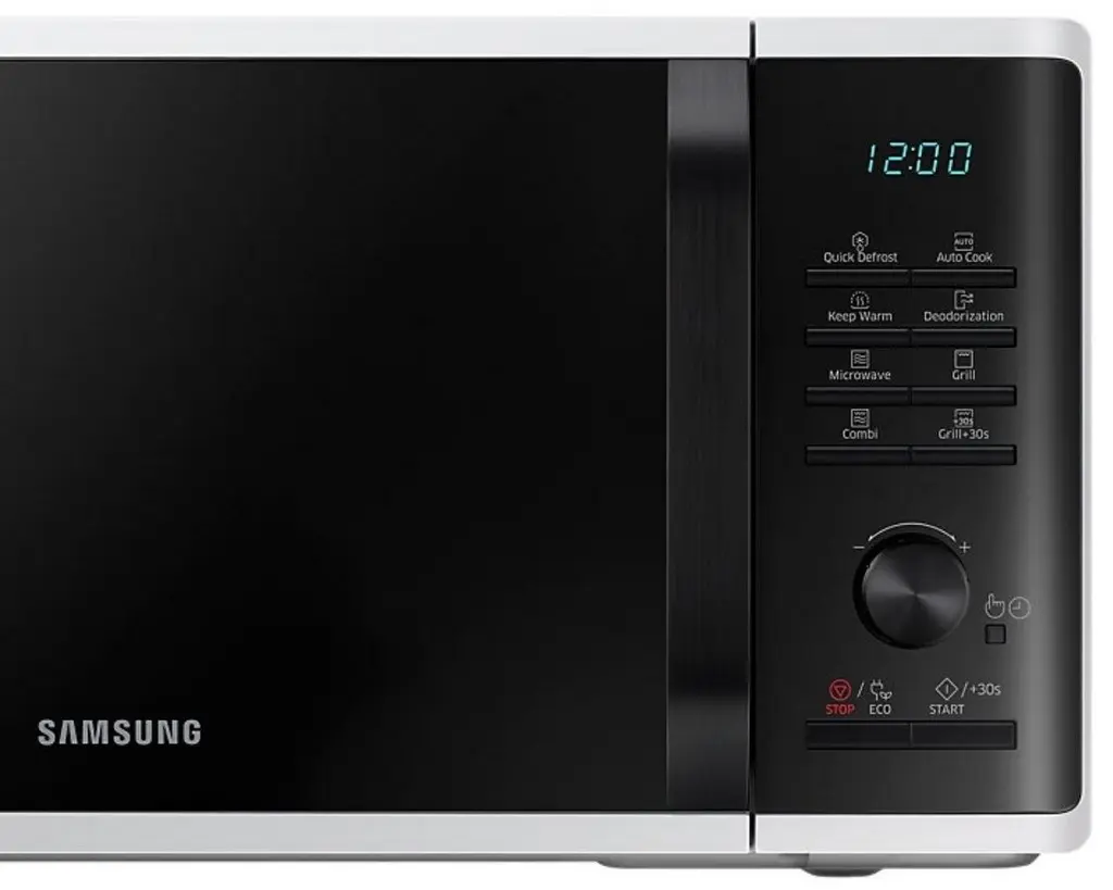 Cuptor cu microunde Samsung MG23K3515AW/OL, alb/negru pe tehnoparc.md Cuptor cu microunde Samsung MG23K3515AW/OL, alb/negru